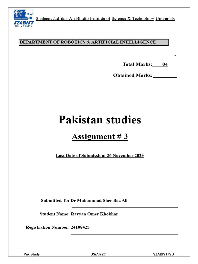 PSTD Assign 3 | PDF