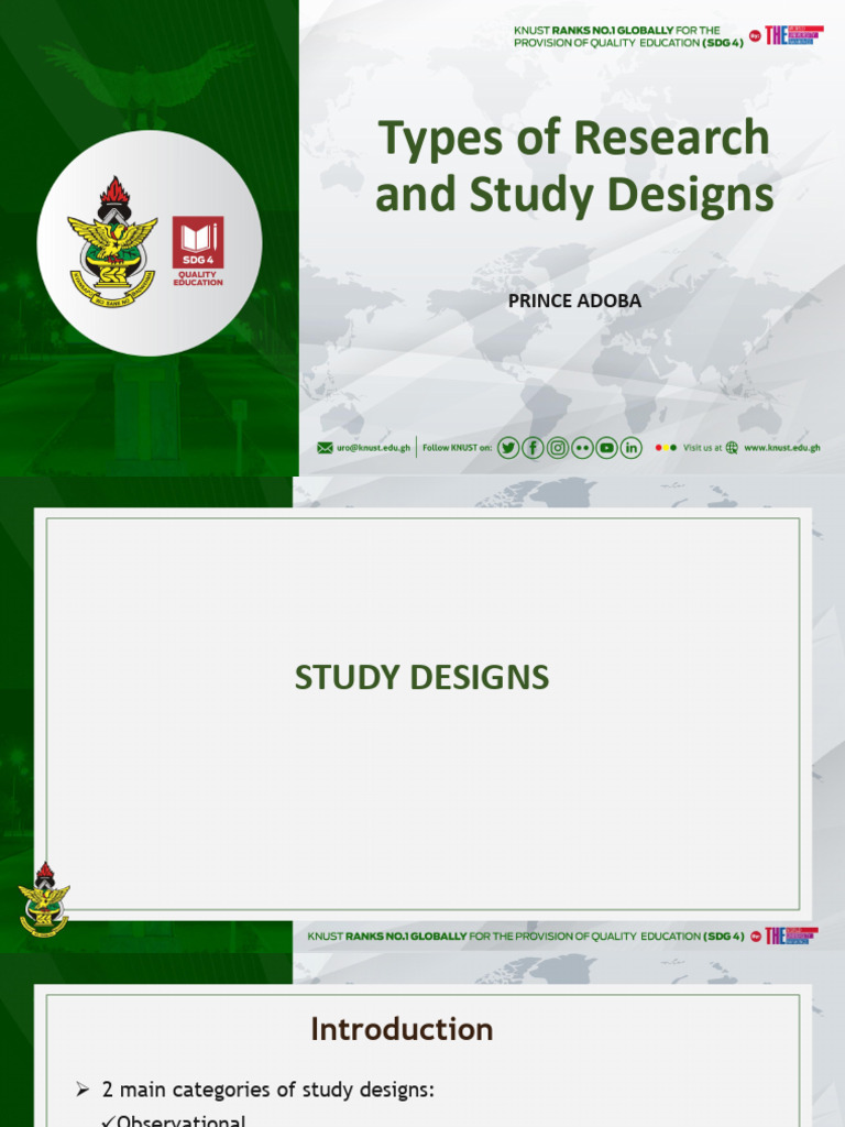 Study Designs | PDF