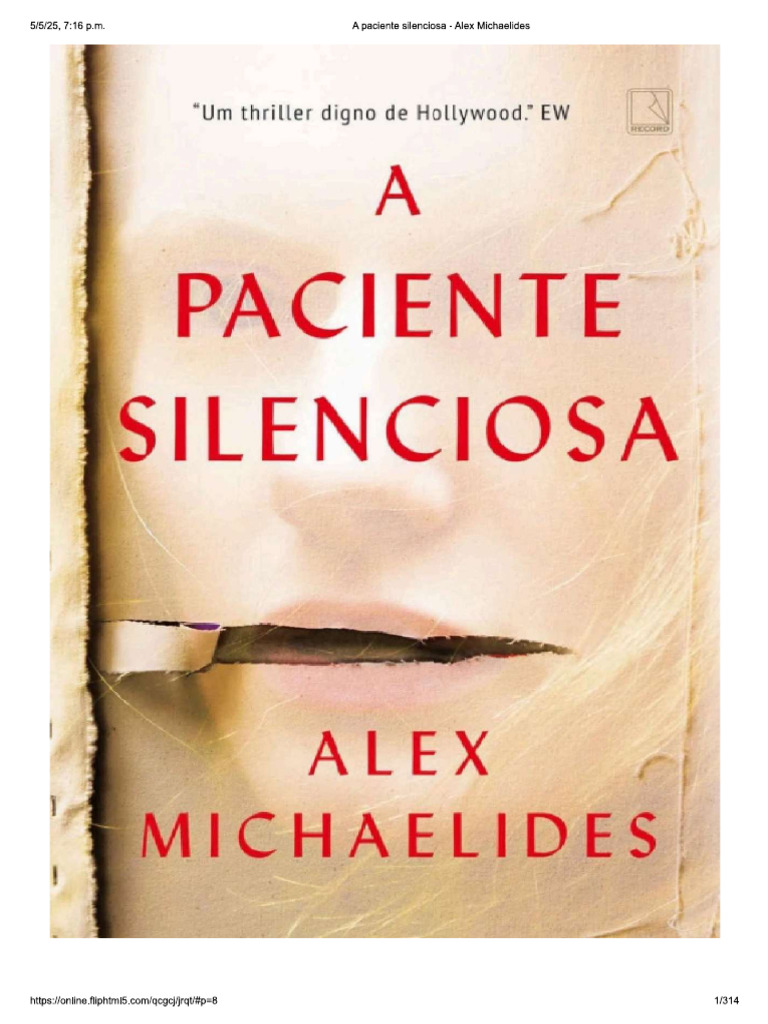 La Paciente Silenciosa - Alex Michalides | PDF