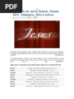 SIGNIFICADO DE JEOVÁ