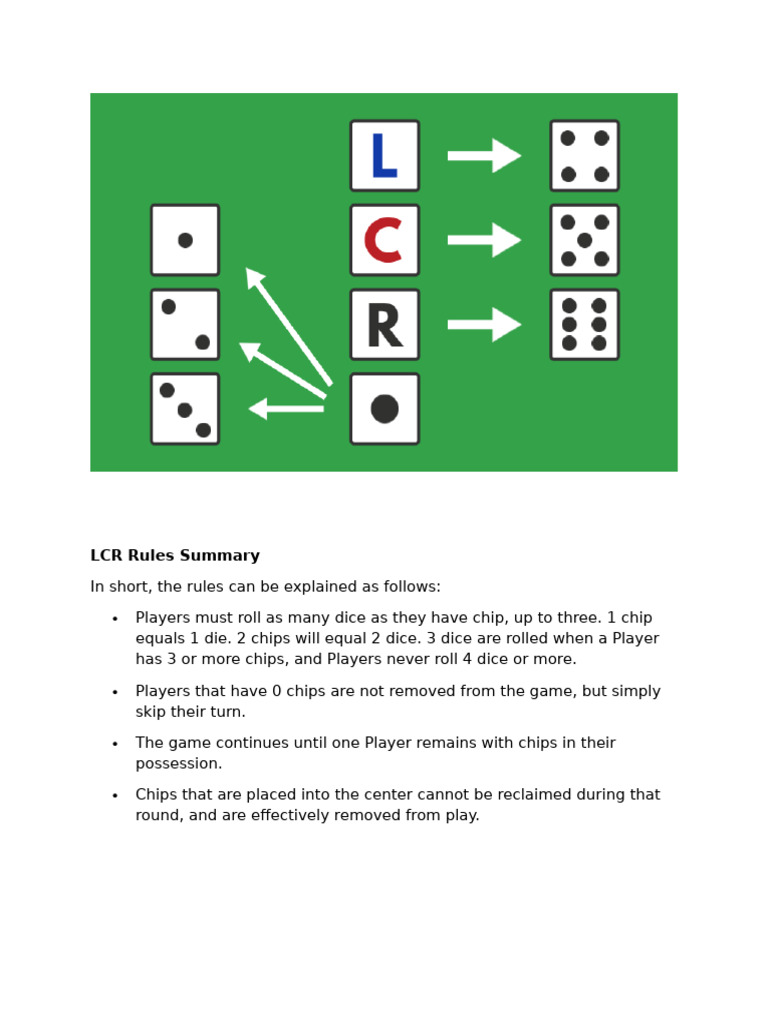 LCR Rules | PDF