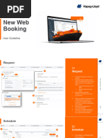 Hapag-Lloyd Booking Process Manual | PDF | Cargo