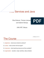 Web Services and Java (762 Slides)