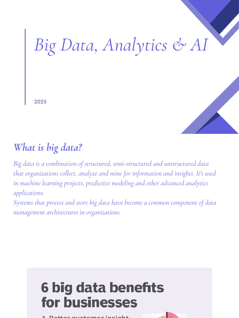 16 - Big Data, Analytics & AI | PDF | Big Data | Analytics
