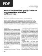 Download How shamanism and group selection may reveal the origins of schizophrenia by anon_282771098 SN102027026 doc pdf