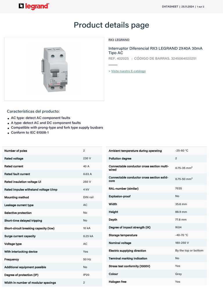 Conomiseur Dlectricit Legrandnull