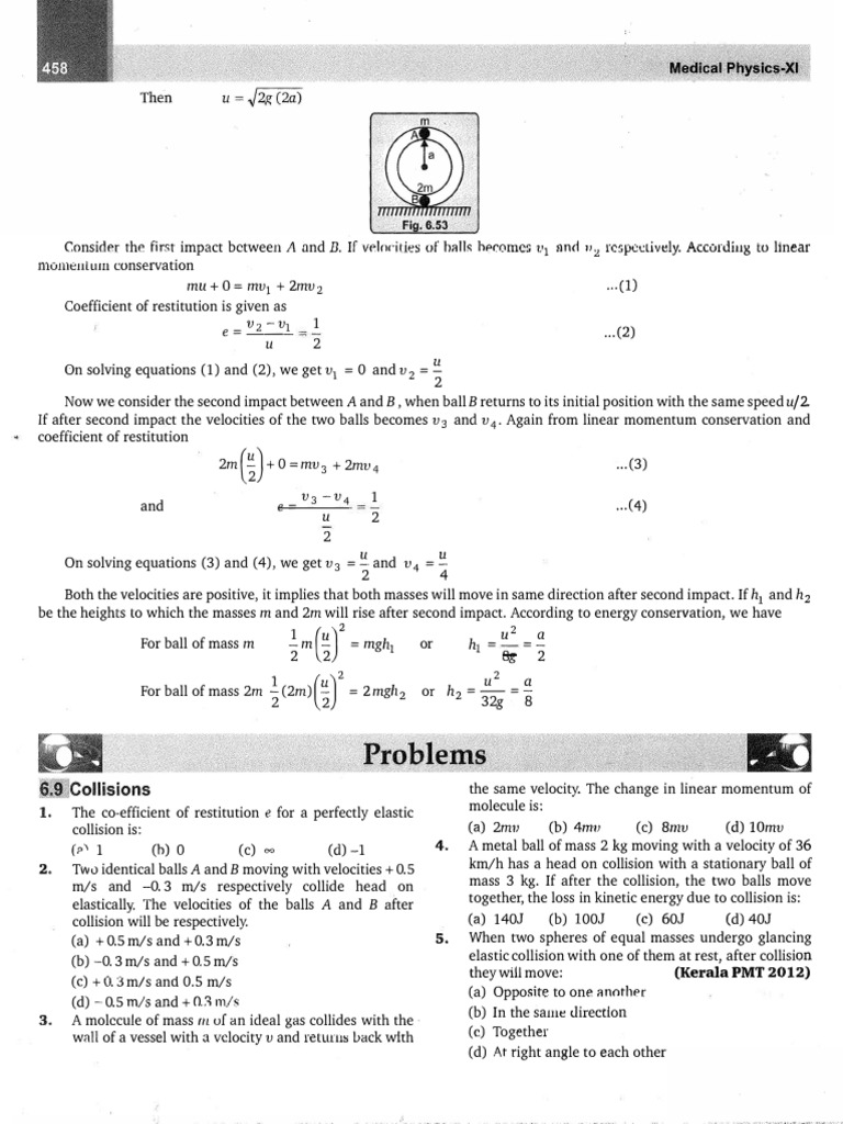 Work, Energy & Power - Compressed | PDF | Collision | Momentum