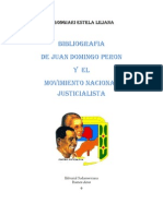 Bibliografía Sobre Perón y Del Movimiento Justicialista