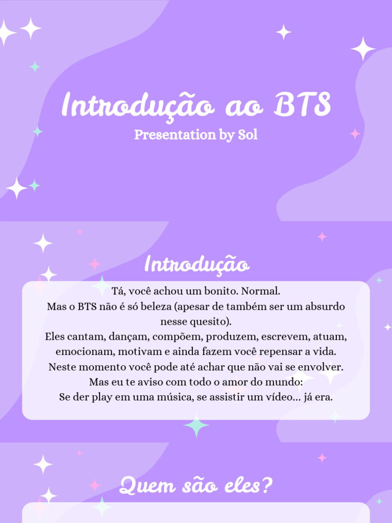 Introdução Ao BTS PDF | PDF