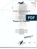 CIA Prospects For Argentina 1965