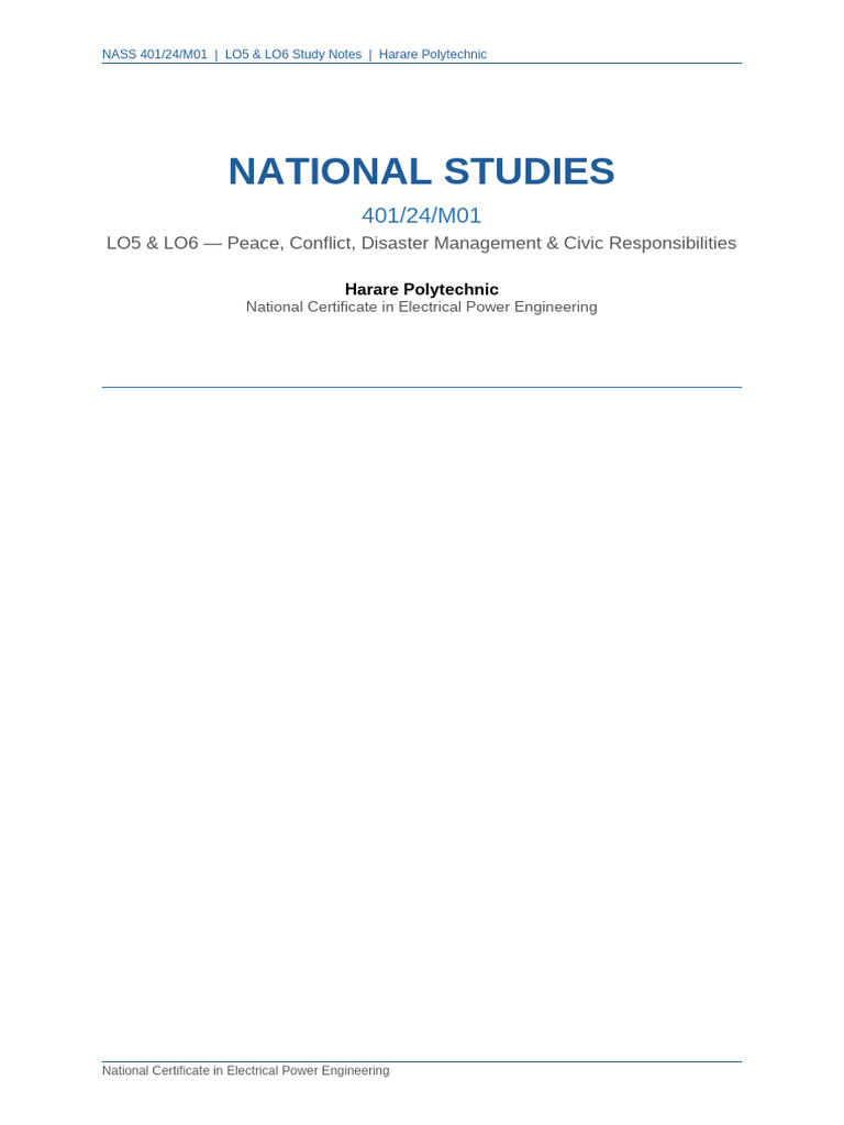 Nass Lo5 Lo6 Notes-1 | PDF