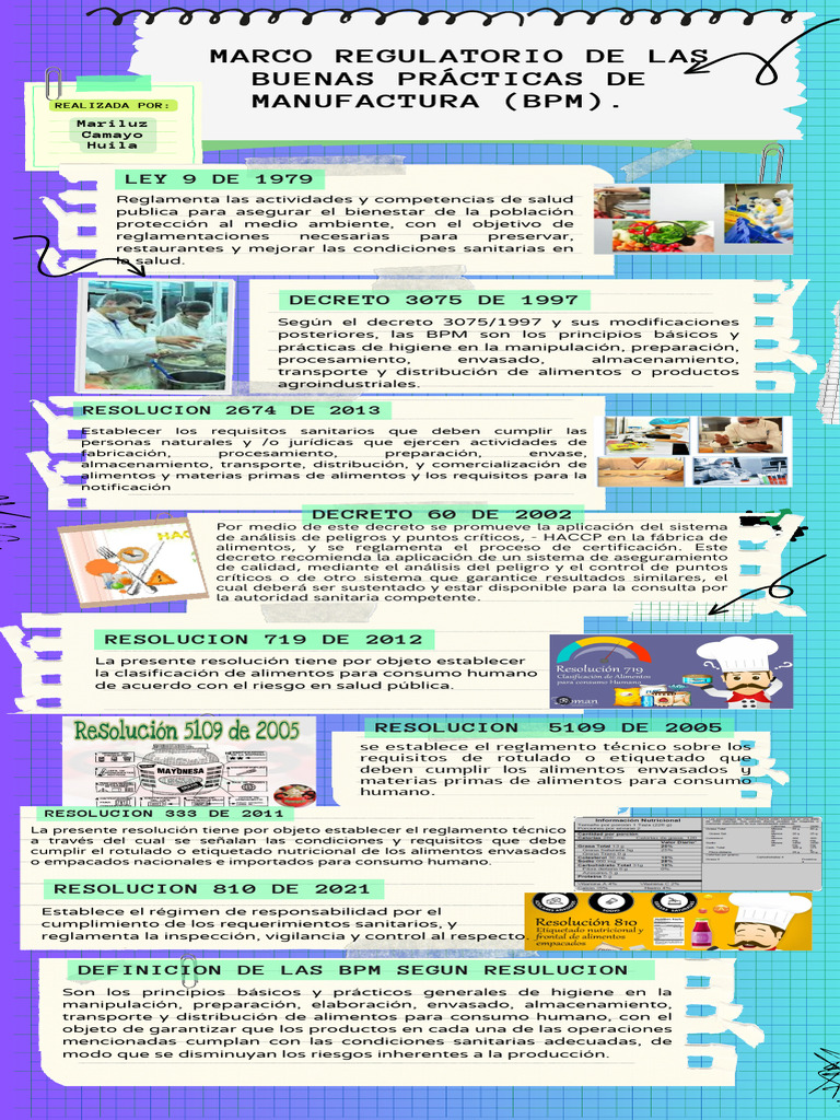 Marco Regulatorio de Las BPM | PDF | Alimentos
