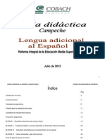 Guía didáctica Inglés III 2012B