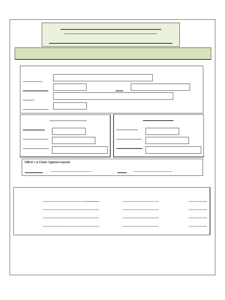 Bank Details Accounts Form IV | PDF