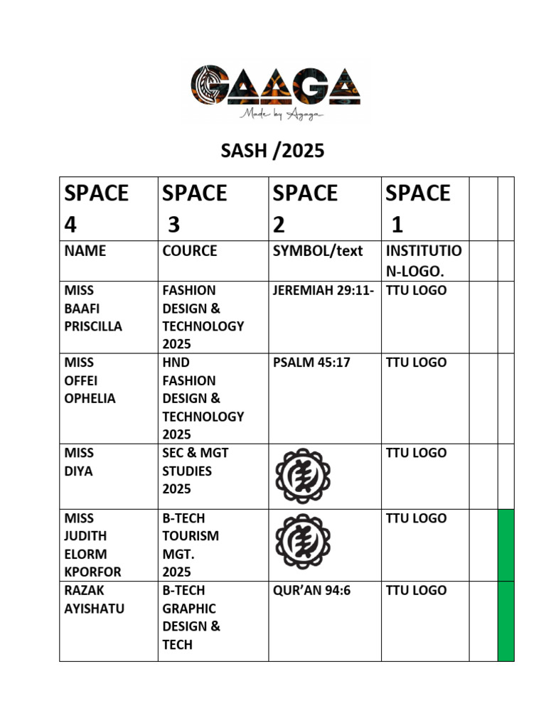 New Sash 2025 | PDF