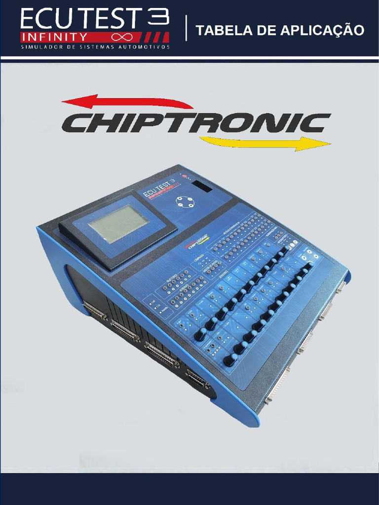 Tabela de Aplicacao Ecu Test 3 Infinity v4 | PDF