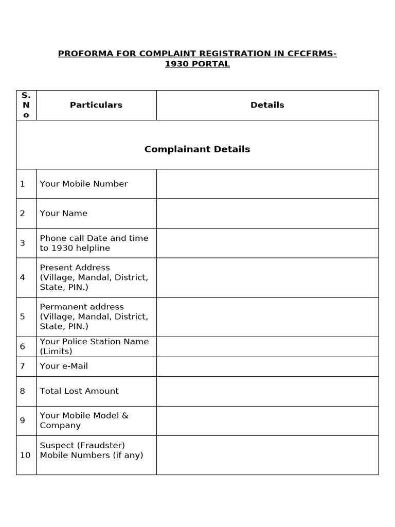 Application Form (1) - Cyber Crime Application | PDF | Fraud | Debit Card