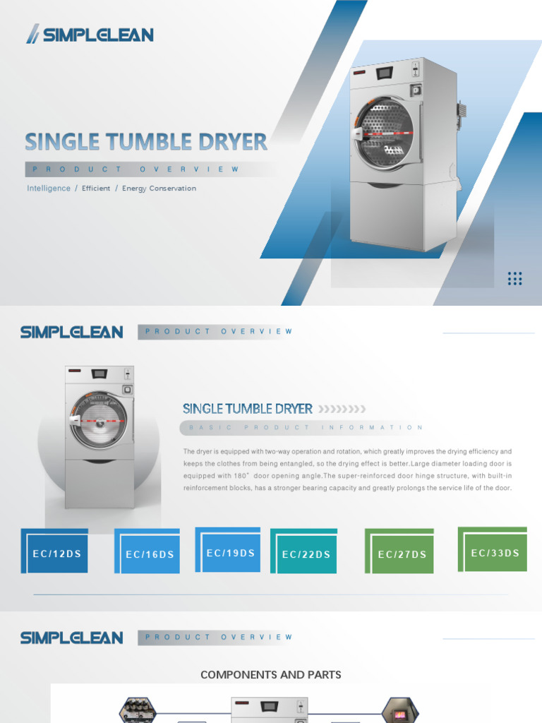 SC Single Tumble Dryer | PDF | Clothes Dryer | Mains Electricity