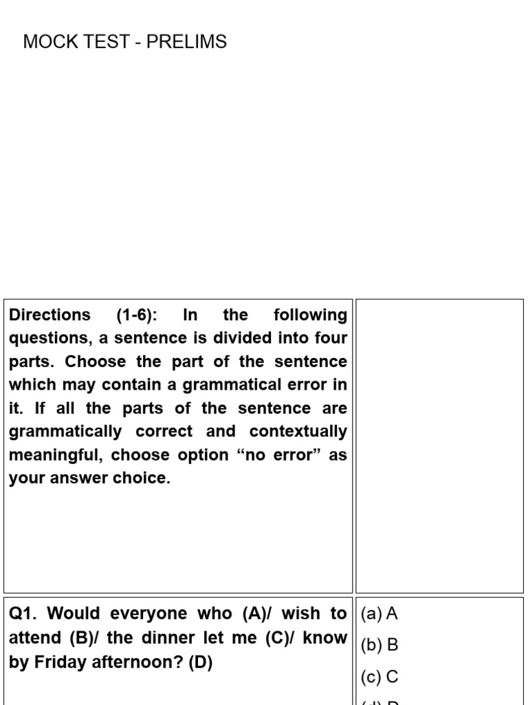 Prelims Level Mock Test 01 No Annotation 30th March | PDF | Artificial ...
