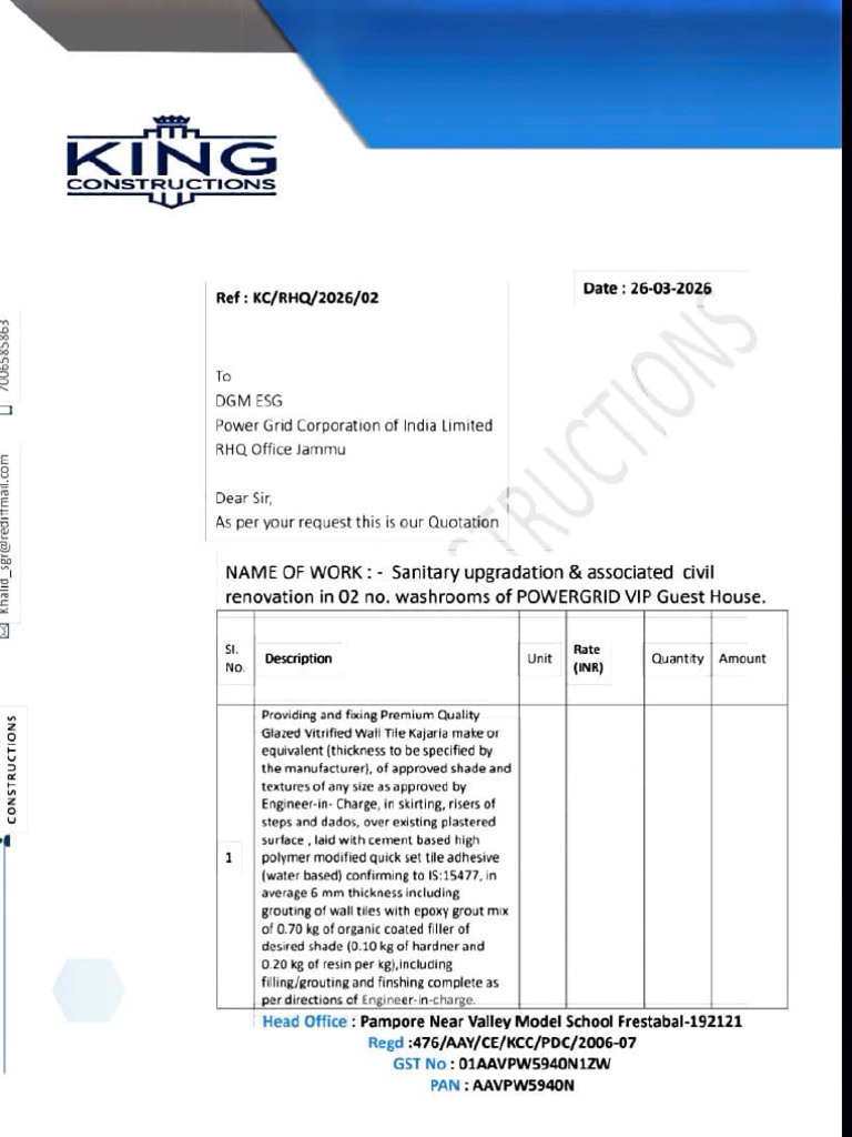 Quotation New | PDF