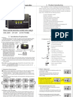 Solar Regulator 30A 12V24V Manual