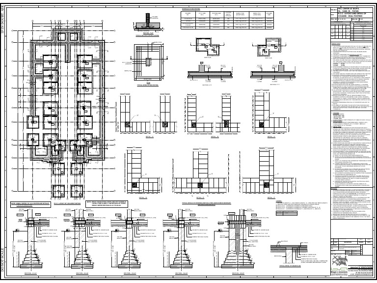 01 - 21-06-2024 - Footing Layout | PDF