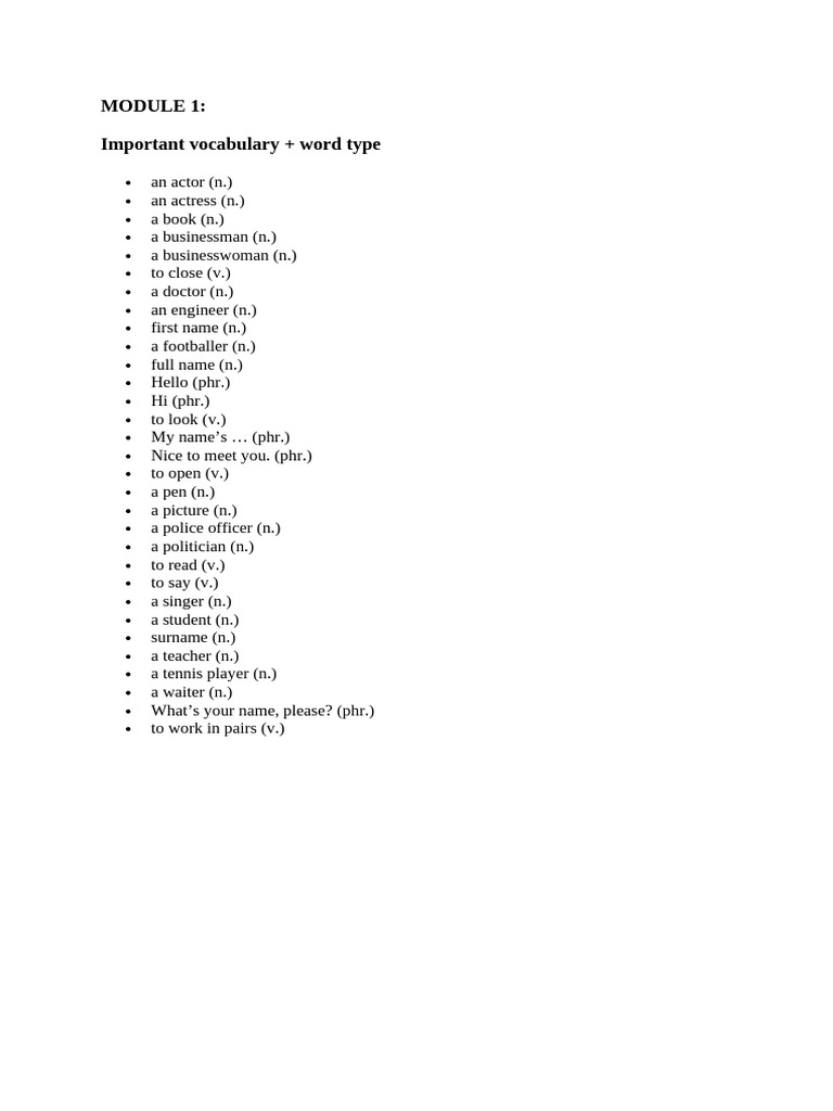 Module 1 | PDF