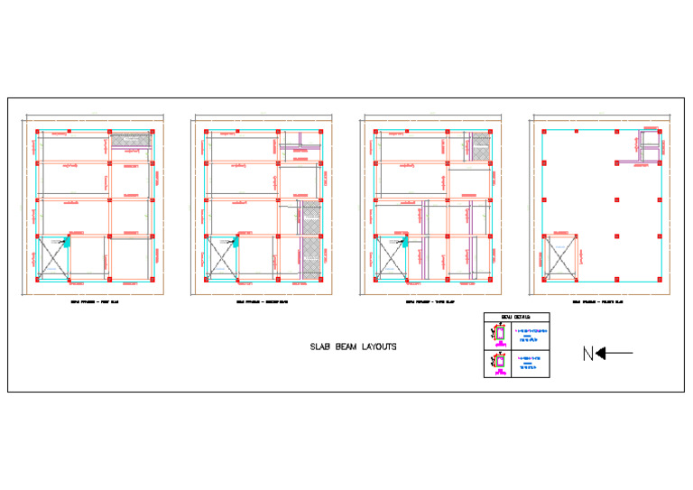 7.slab Beam Layouts (Silicon Valley) | PDF | Stairs | Transport ...