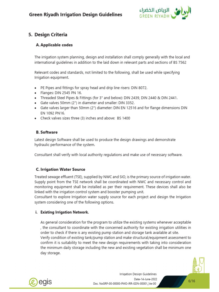 7) Extract From Green Riyadh Program | PDF | Pipe (Fluid Conveyance ...