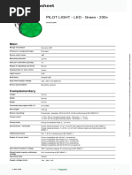 XVB Indicator Bank Specifications | PDF | Components | Power (Physics)