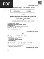 Madras HC Ruling on GST Liability Case | PDF | Bankruptcy | Insolvency