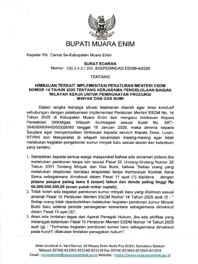 Surat Edaran | PDF