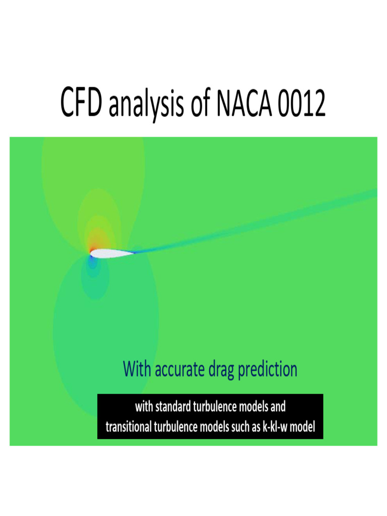 CFD Analysis of NACA 0012 | PDF | Airfoil | Lift (Force)