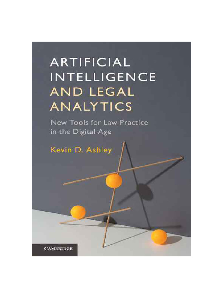 Artificial Intelligence and Legal Analytics (Kevin D. Ashley) (Z ...