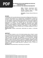 Utilização de preservativos na madeira no setor da construção civil