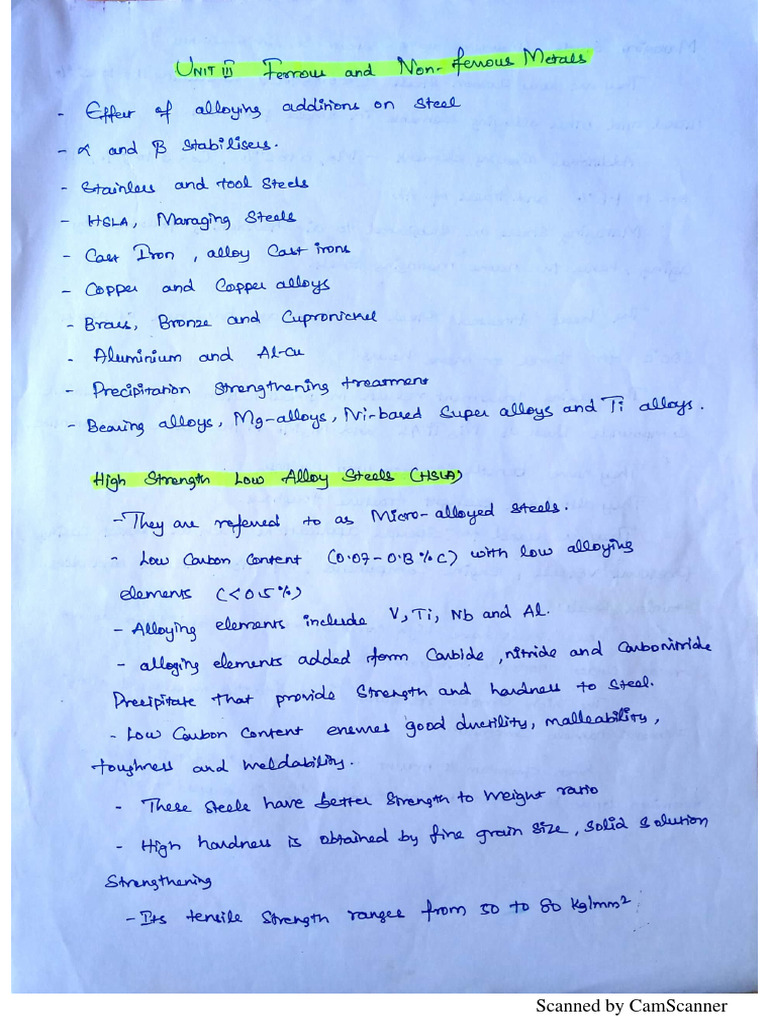 ME3392 EMM Unit 3 Notes | PDF