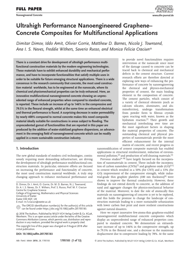 Concrete Composites | PDF | Deformation (Engineering) | Concrete
