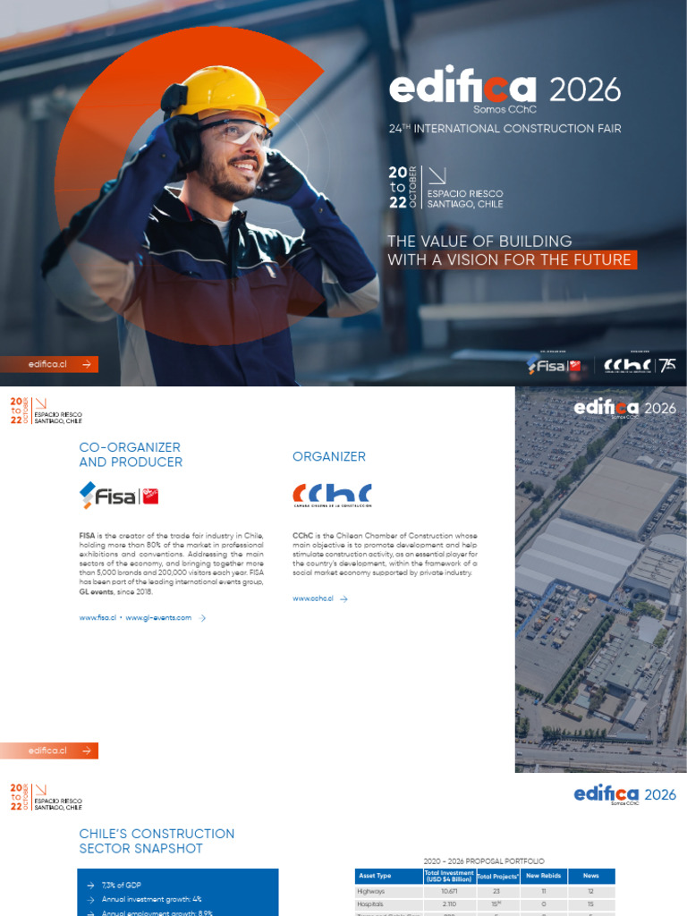 Brochure Edifica 2026 Eng | PDF | Economies