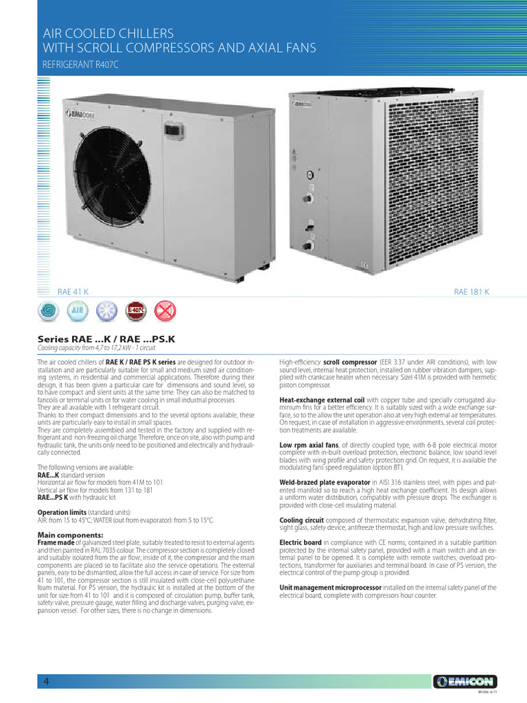 Data Sheet RAEKMini-GB - PDF - Emicon | PDF | Heat Exchanger ...