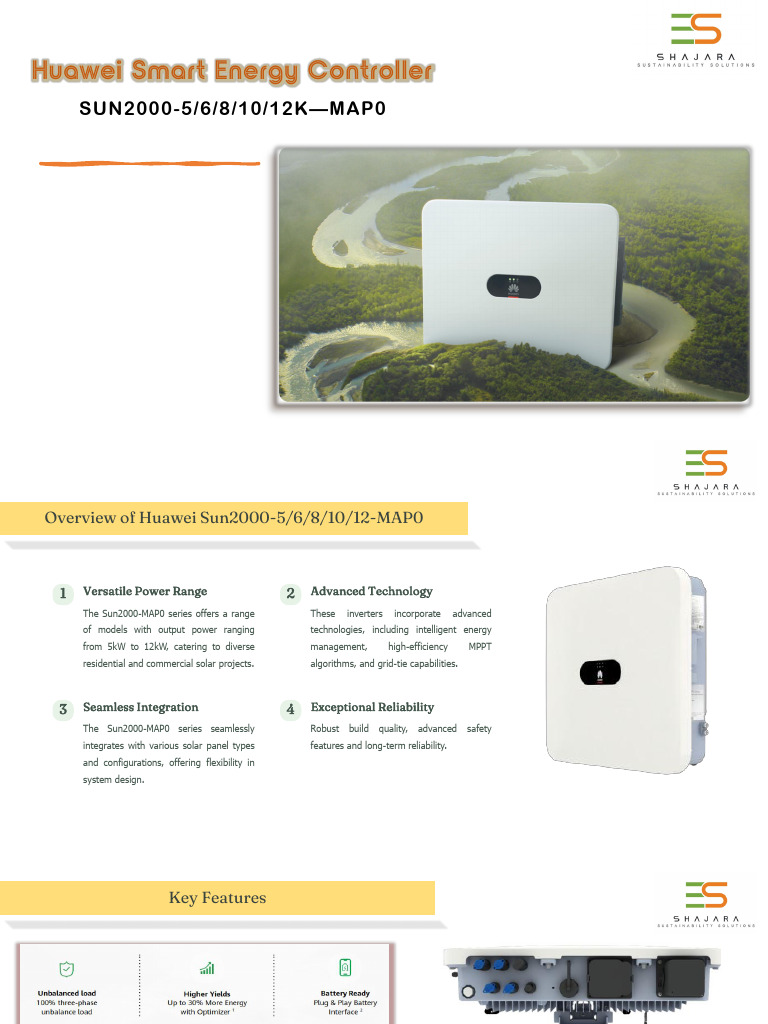 Huawei Smart Energy Controller - MAP0 Series | PDF | Power Inverter ...