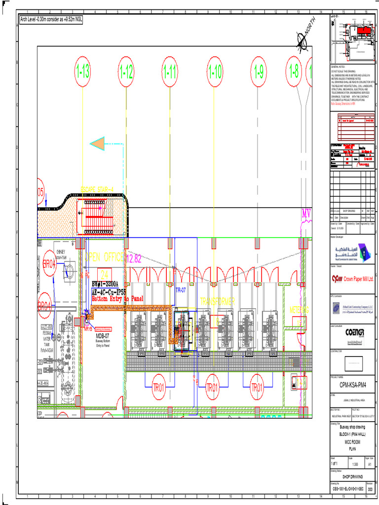 BusDuct Drawing | PDF | Technical Drawing | Civil Engineering