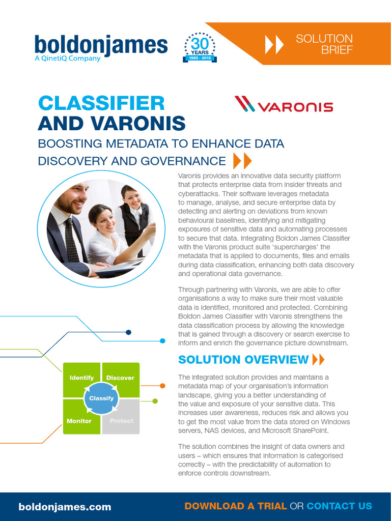 Varonis Boldon James Integration | PDF | Metadata | Computer Security