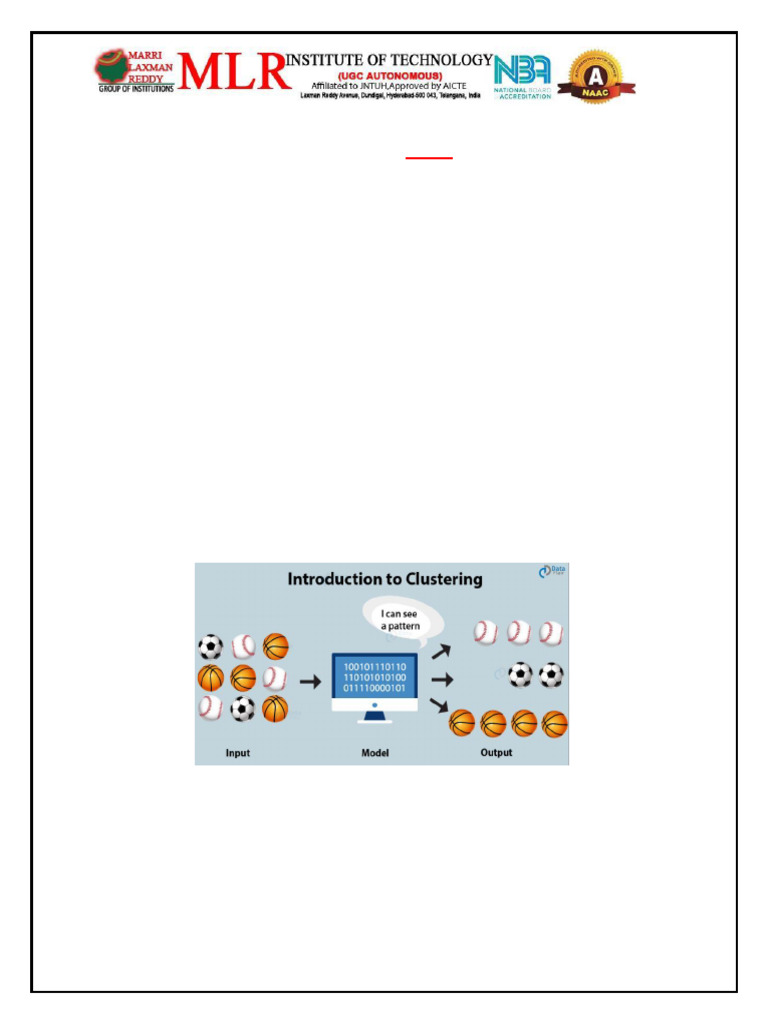 ML Class Notes Unit 4 | PDF | Cluster Analysis | Principal Component ...