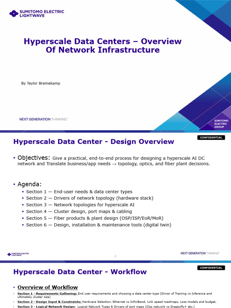 Hyperscale Data Centers - Overview | PDF | Fiber Optic Communication ...