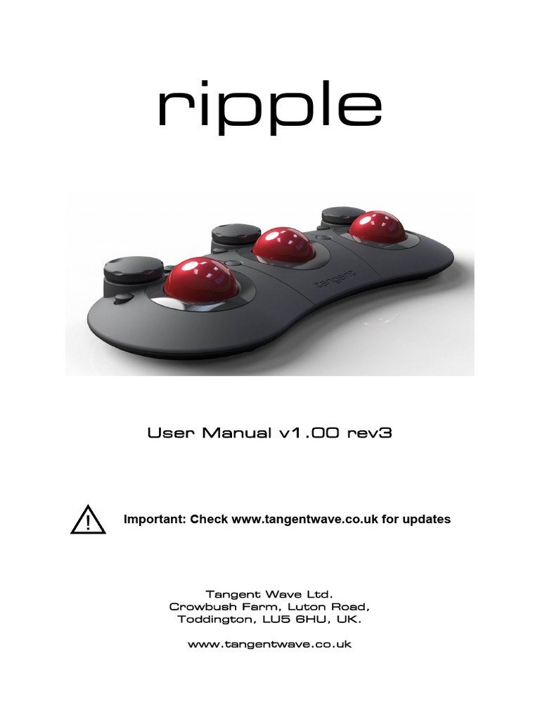 Ripple User Manual v1r3 | PDF