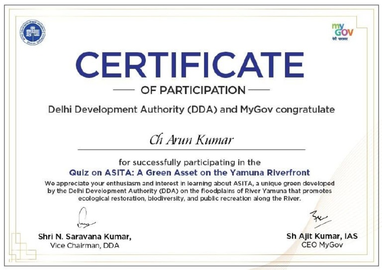 Certificate of 2 | PDF