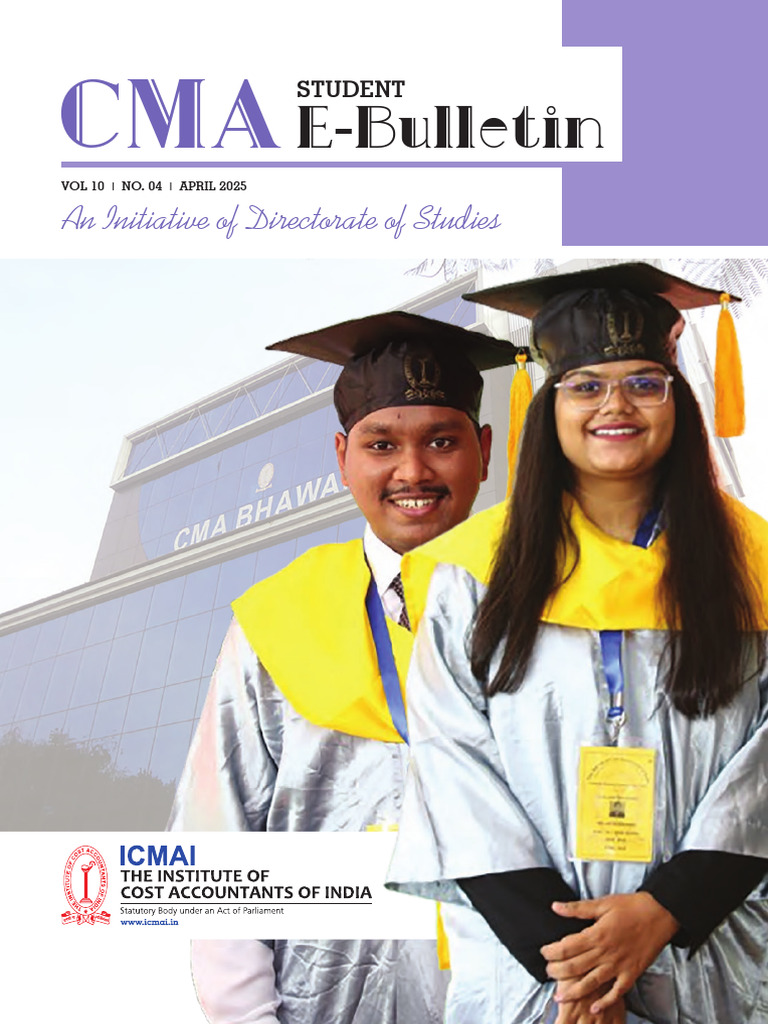 CMAE Bulletin April2025 | PDF | Management Accounting | Business