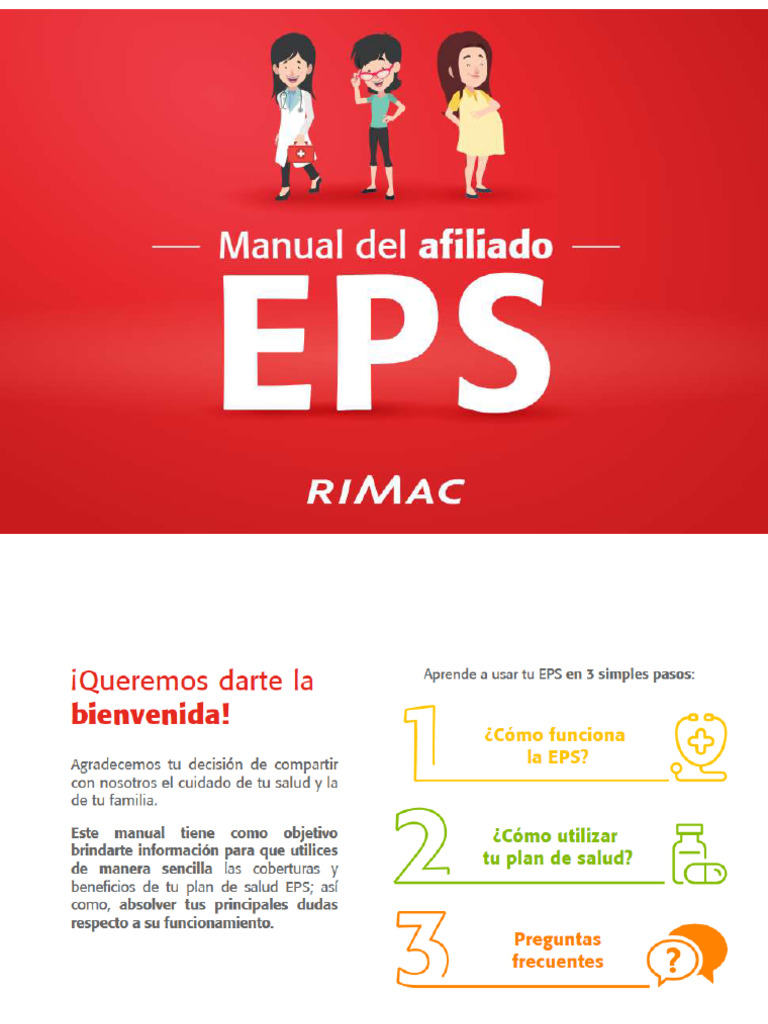 Cartilla Resumida EPS RIMAC | PDF