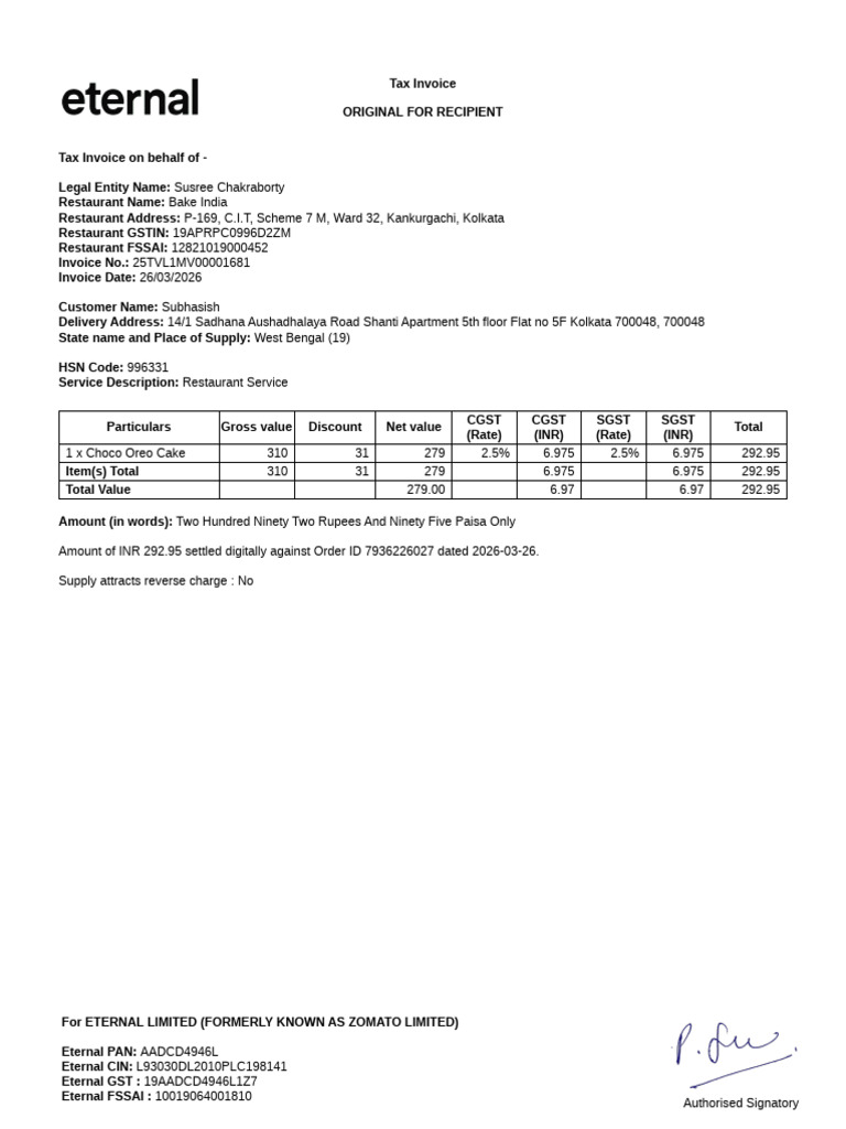Invoice 7936226027 | PDF
