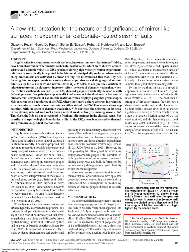 A New Interpretation For The Nature and Significance of Mirror-Like ...